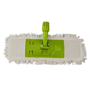 Large Cotton Thread Wide Flat Dust Mop for Hotels and Factories