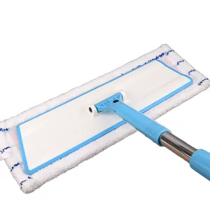 Large Flat Fiber Mop for Apartment and Bathroom Use