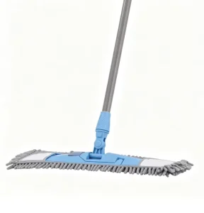 Large Flat Mop for Home Use with Extendable Handle and Microfiber Mop Head for Wood Floors, Wet and Dry Use