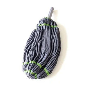 Large Microfiber Rotary Mop Head with Spin Drying for Wet and Dry Floor Cleaning