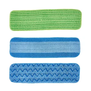 Large Reusable Microfiber Cleaning Replacement Mop Pads for Floor Mopping and Scrubbing