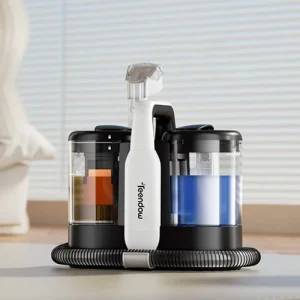 Large-Suction Wet and Dry Vacuum Cleaner With Brush for Household and Commercial Sofa and Carpet Cleaning