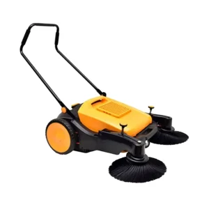 Lightweight Cordless Manual Floor Sweeper for Streets and Roads