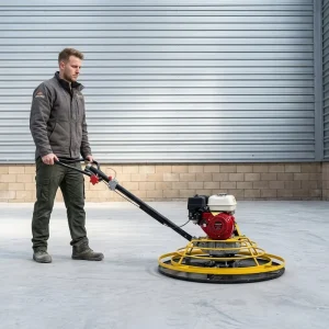 Lightweight Hand Push Gasoline Concrete Power Trowel Cement Mortar Floor Polishing Finishing Machine Easy Operation