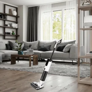 Lightweight Handheld Wet/Dry Vacuum Cleaner and Floor Washer with LED Display and Voice Assistant