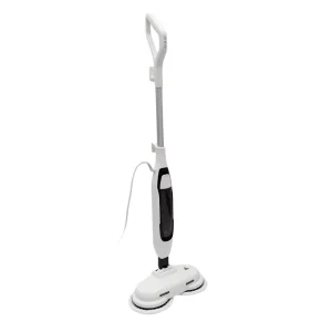 Lightweight Spin Mop with 3 Steam Modes and Double Dust Electric Machine for Hard and Marble Floors