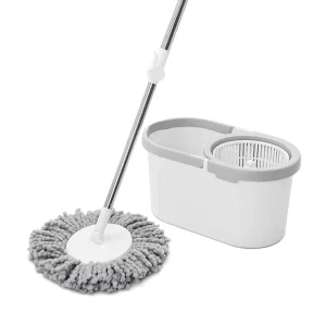 Lightweight Wet and Dry Spin Mop Bucket Set