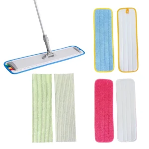 Lint-Free Microfiber Mop Replacement Cloth with Reinforced Edge Super Absorbent Mop Pad for Hardwood Floor Cleaning Customizable