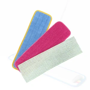 Lint-Free Super Absorbent Machine-Washable Microfiber Mop Pad Replacement Cloth for Floor Cleaning