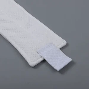 Lint-free Flat Rectangle Eco-friendly Nonwoven Wiper Cleanroom Mop Cloth Disposable Non-telescopic Handle Washable GMP Lab