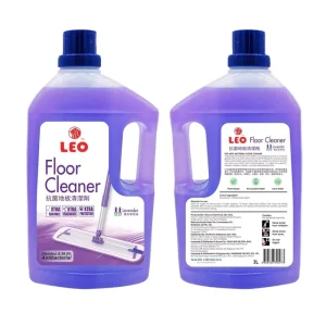 Liquid Detergent for Floors Lavender Refreshing Scent 50% 80% Active Ingredients Fast Drying Effective Cleaning Smooth Household