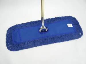 Long Cotton Yarn Rectangular Dust Mop Screw Fit Stick for Office Corridor Tile Floor