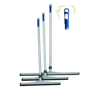 Long Handle Floor Water Wiper with Rubber Blade