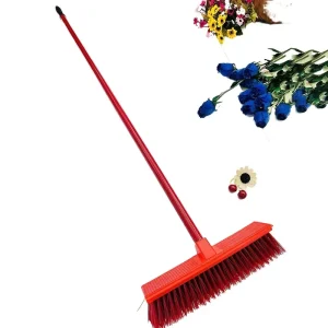 Long Handle Hard Bristle Broom for Cement Wall Tile and Floor Cleaning