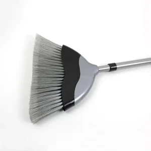 Long-Handle Plastic Floor Cleaning Broom