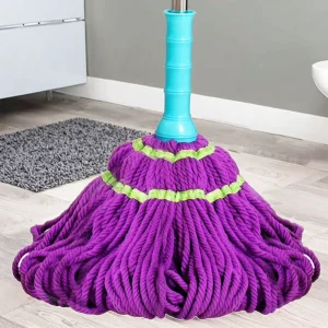Long Handle Self twisting Water Mop Floor Mop Household Cleaning Tool Rotatable Microfiber Mop
