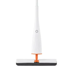 Long-Handle Spray Mop with PVA Sponge Head and Replacement Pads for Home Kitchen and Bathroom Cleaning