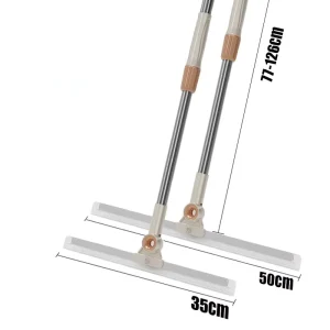 Long Handle Stainless Steel Floor Squeegee