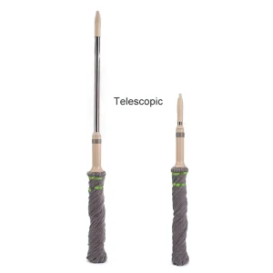 Long Handle Twist Spin Floor Mop Rotatable Microfiber Dry Wet Mop Telescopic Handle
