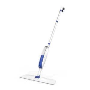 Long-Handled Aluminum Mop with Water Spray Mini Microfiber Floor Spray Mop