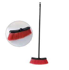 Long Iron Handle Large Broom For Outdoor Use