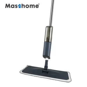 Low MOQ Add Disinfectant Refillable Bottle Ultra Fine Fiber Mop Rotating Microfiber 360 Flat Spray Dust Spray Mop