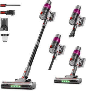 Low Noise Vacuum Cordless Cleaner Portable Vacuum Cleaner Cordless Vacuum Cleaner With Anti Tangle Floor Brush