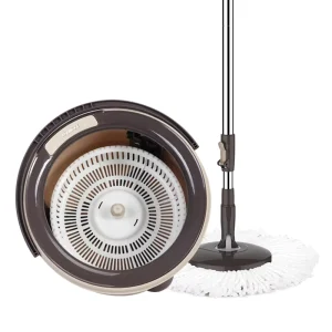 M2 360 Spin Mop with Single Bucket and Sponge Squeeze