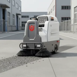 M2 New One Click Vibration 48V52Ah Battery 1200mm Cleaning Width Compact Industrial Commercial Ride-on Floor