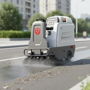 M2 Outdoor Ride-On Electric Floor Sweeper 7200/h with 90L Dust Box