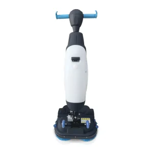 M3 Electric Manual Floor Sweeper with Battery and Double Brush for Commercial Office and Shop Use