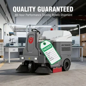 M3 Street Sweeper Manufacturer Ride-On Floor Sweeper for Automatic Cleaning Equipment with 180L Capacity