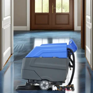 M4 Electric Walk-Behind Floor Scrubber and Sweeper for Hard Floors and Carpets