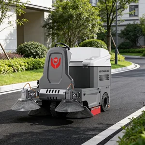 M5 Self-Propelled Ride On Vacuum Cleaner with 2100mm Cleaning Width for Outdoor Street Sweeping