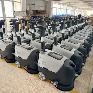 MLEE 430B Hand Push Home Scrubber Dryer Floor Indoor Rechargeable Small Floor Scrub Machine