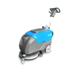 MLEE430B Commercial Industrial Ceramic Floor Scrub Machine New Compact Auto Walk Behind Auto Clean Machine Electric Fuel