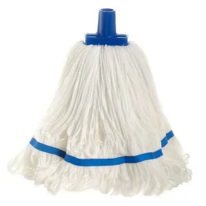 MSJ Custom Commercial High Quality Microfiber Strip Socket Mop Head Replacement for Home Use and Hospital Floor Cleaning