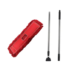 MSJ Professional Cotton Mop Floor Cleaning Dust Flat Mop With Stainless Steel Handle for Hardwood Laminate Tile Floor Cleaning