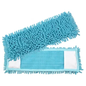 Machine-Washable Chenille Microfiber Flat Mop Head Cleaning Cloth
