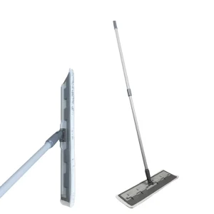 Magic 360 Flat Mop Industrial Easy Dust Mop Wet and Dry Hands-Free Flat Floor Mop Larger and Wider
