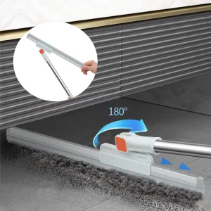 Magic Broom Telescopic Handle Aluminum Spray Cleaner Window & Floor Tile Glass Scraper Eco Friendly Soft Wiper Blade Squeegee