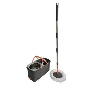 Magic Spin Easy Mop with 360 Rotating Head and Bucket Sewage Separation Mop Self Cleaning Mop for Home Cleaning