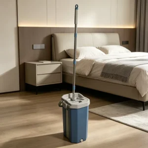 Magic Spin Mop with Bucket 360 Rotating Head Self Cleaning Floor Mop Wringer Bucket Set Home Cleaning