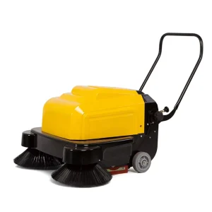 Magwell S800n New Manual Heavy Duty Walk Behind Push Cold Water Burnishing Brush Floor Sweeper Battery