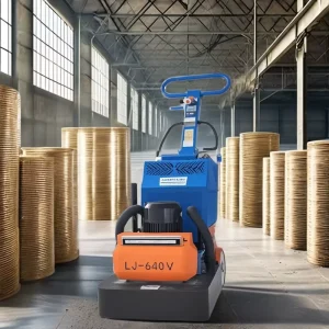Manual Concrete Floor Grinder 9.0KW 640MM Epoxy Grinding and Polishing Machine with Vacuum Cleaner