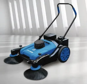 Manual Floor Sweeper Hand Propelled Mini Street Road Sweeper Floor Sweeper with Water System and Dust Filter