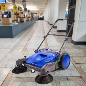 Manual Floor Sweeper for Factory, Square, and Garden Use