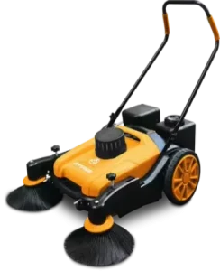 Manual Outdoor Walk-Behind Street Sweeper Machine