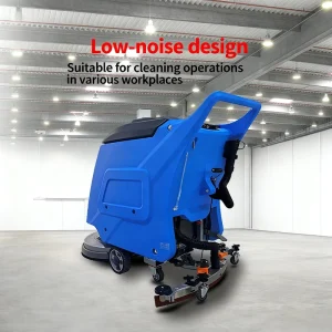 Manual Push Floor Scrubber 2500m h 530mm 55L 60L Dual Tank Heavy Duty Industrial Warehouse 24V 2 3H Runtime CE New