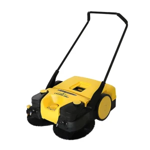 Manual-Push Power Sweeper for Large and Small Garbage
